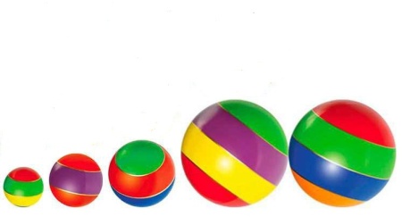 Купить Мячи резиновые (комплект из 5 мячей различного диаметра) в Луге 